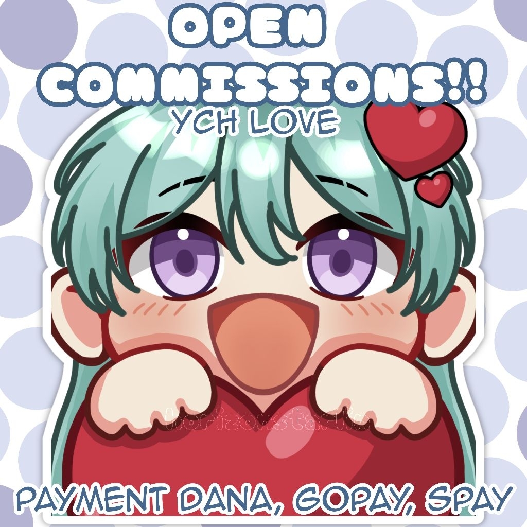 [OPEN] บริการวาดภาพรัก Chibi / YCH Love Art / Kgging ภาพประกอบ Chibi น่ารัก