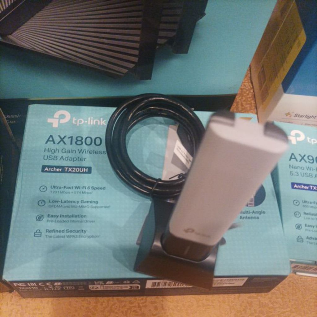 Tx 20 uh tx20uh ax1800 อะแดปเตอร์ usb ไร้สายกําลังขยายสูง