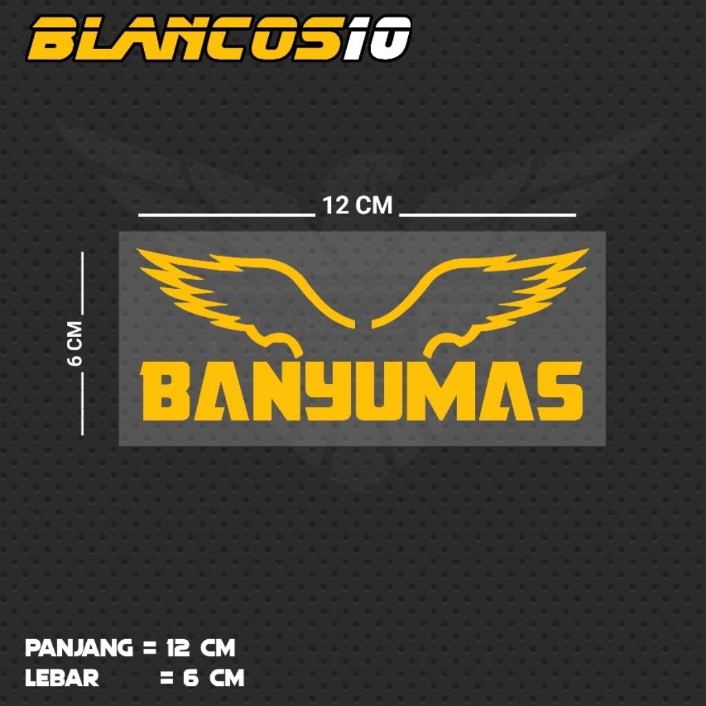 สติ๊กเกอร์ตัด BANYUMAS / JUL25 JTG