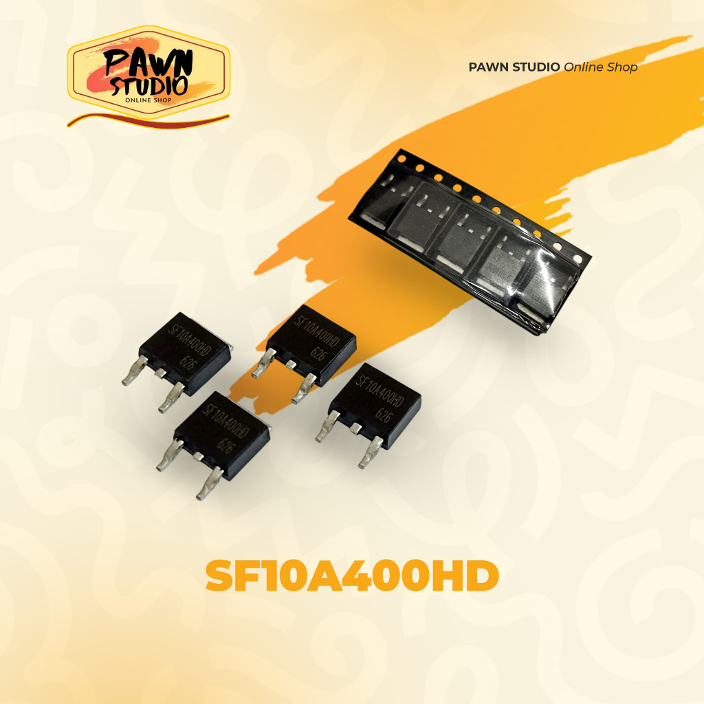 IC SF10A400HD SMD ต้นฉบับ / SF10A400HD 10A 400 ชิป
