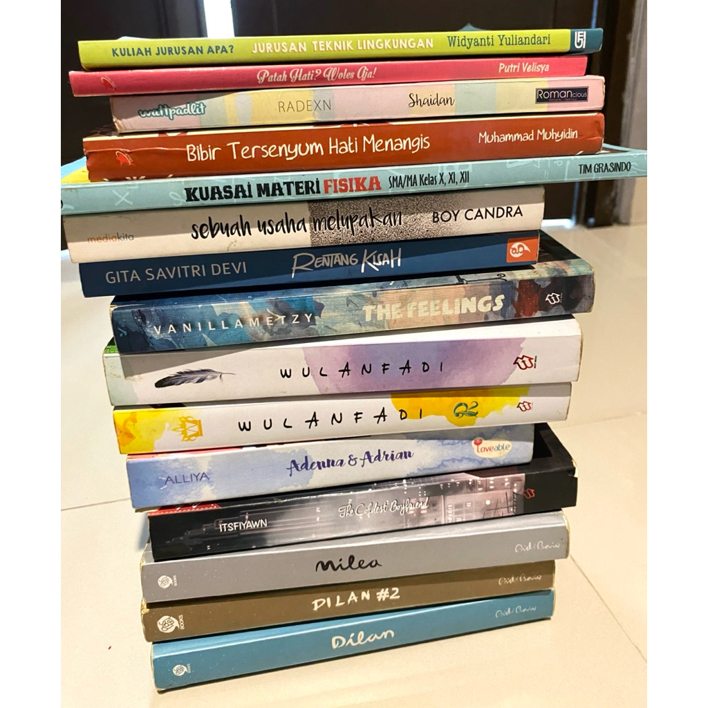 [พร้อม] Preloved Novel Romance Wattpad และ Bumi Series