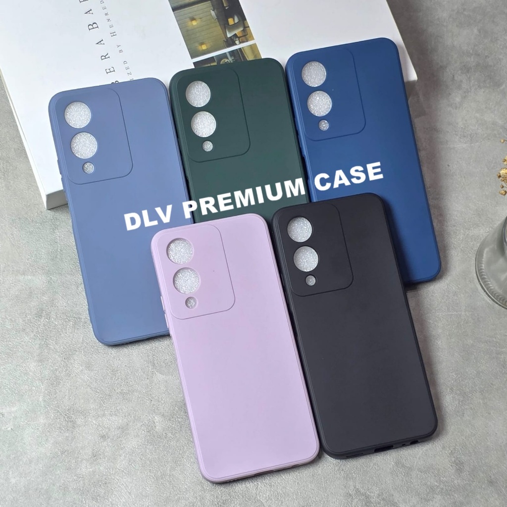 VIVO Y17S CASE MACAROON SQUARE EDGE SOFT CASE LIQUID EDGE VIVO Y17S MS-1