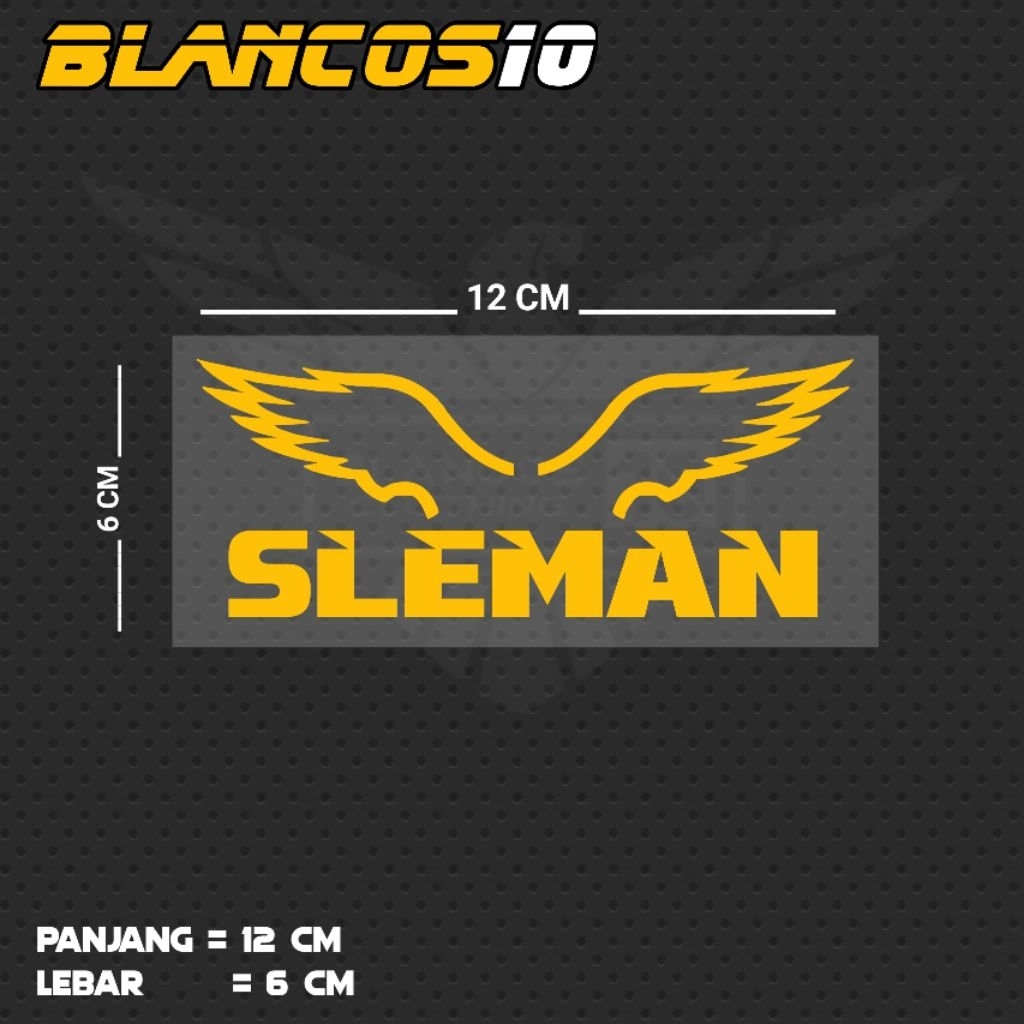 สติ๊กเกอร์ตัด SLEMAN / JUL25 YGT