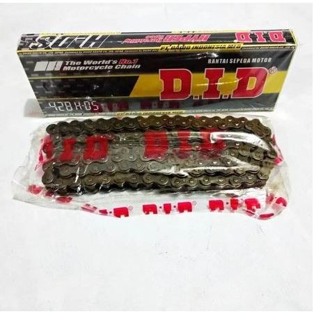 ต้นฉบับ DID CHAIN 428 HDS 140RB สีดํา