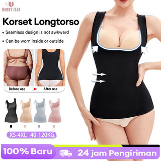 Korset Longtorso Seamless Tanktop Bra Dalaman Kebaya Korset Pelangsing Perut Korset Breast Lift Tebal 813