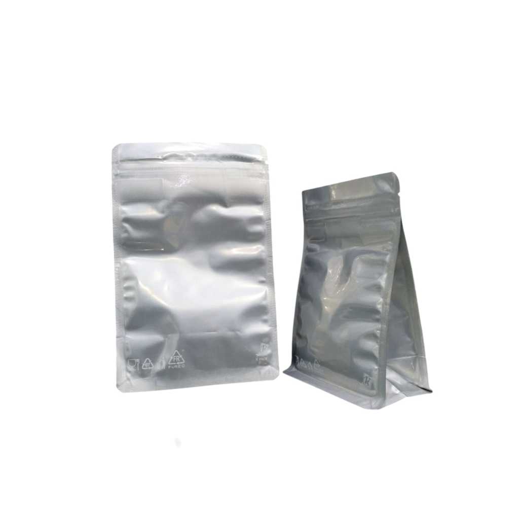 FLATBOTTOM GUSSET COFFEE PACKAGING 1000 GRAM CAPACITY พร้อม ZIPLOCK