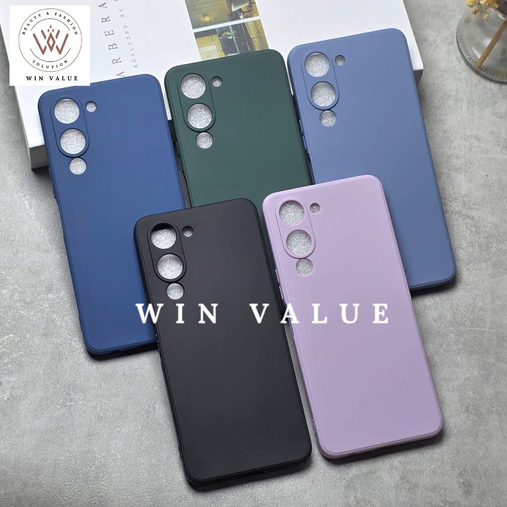 Vivo Y04 Vivo Y04S Vivo Y19S GT Macaron Square Edge / Case Liquid Square Vivo Y04 Vivo Y04S Vivo Y19