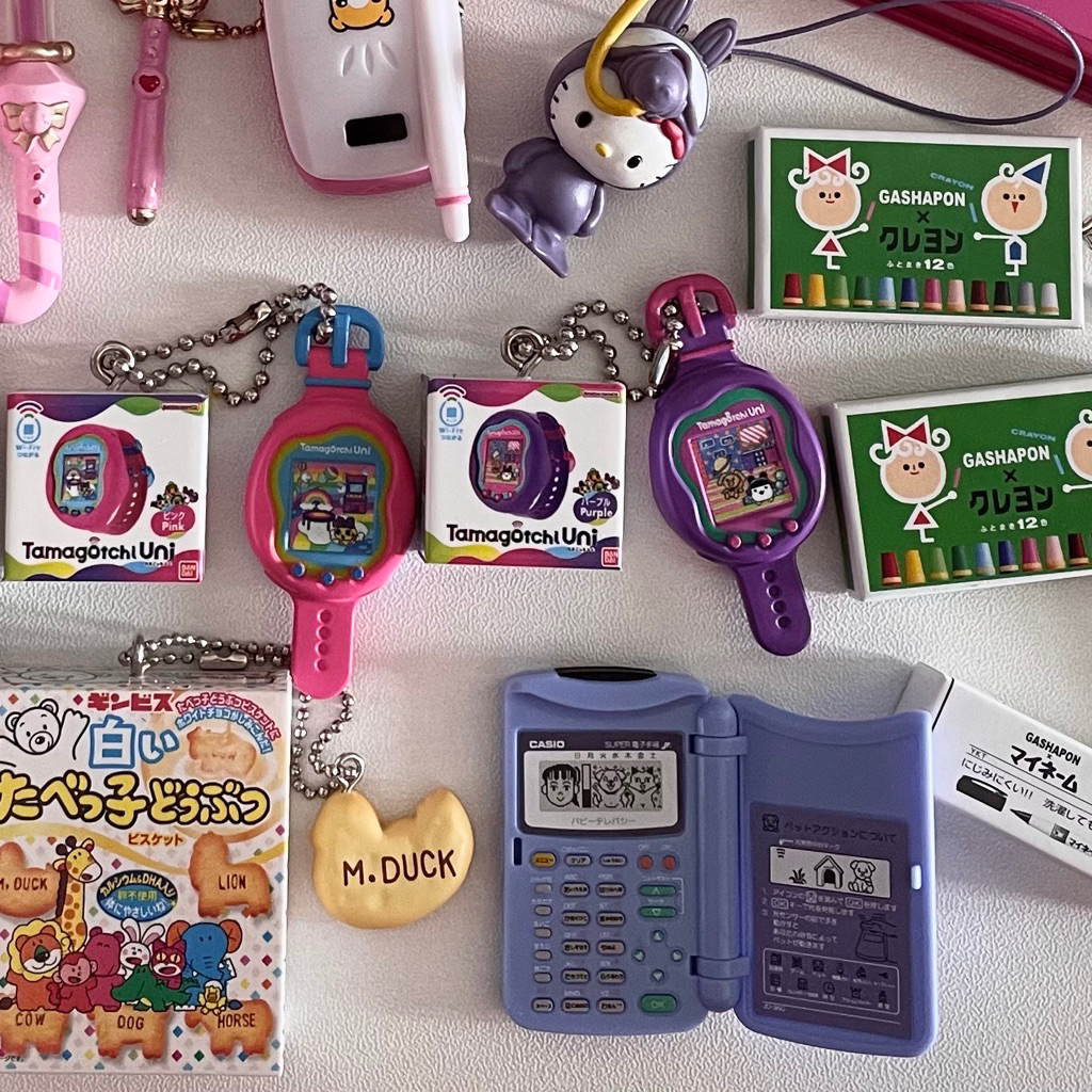 GANTUNGAN Trinket, Seria, Gacha Gacha Gashapon Capsule Gotochi พวงกุญแจ BANDAI