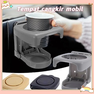 HC Cup Holder Mobil Dudukan Tempat Minum Gelas 500ml Multifungsi Holder Car Tempat Botol Gelas Minuman Soda Mobil Bisa Di Lipat Murah