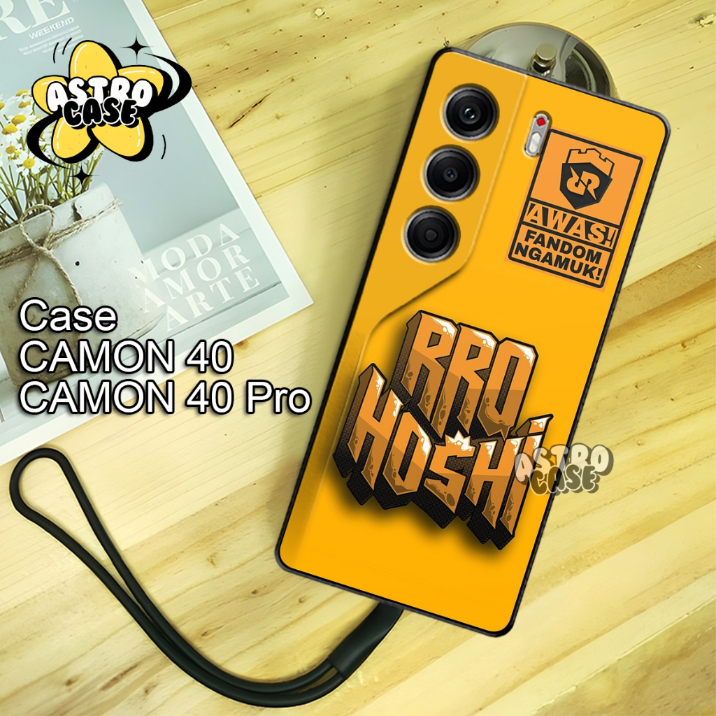 GANTUNGAN เคสยางยืดหยุ่น Tecno Camon 40 Pro 5G/Camon 40 5G cellphone strap ที่แขวนโทรศัพท์มือถือ RR.