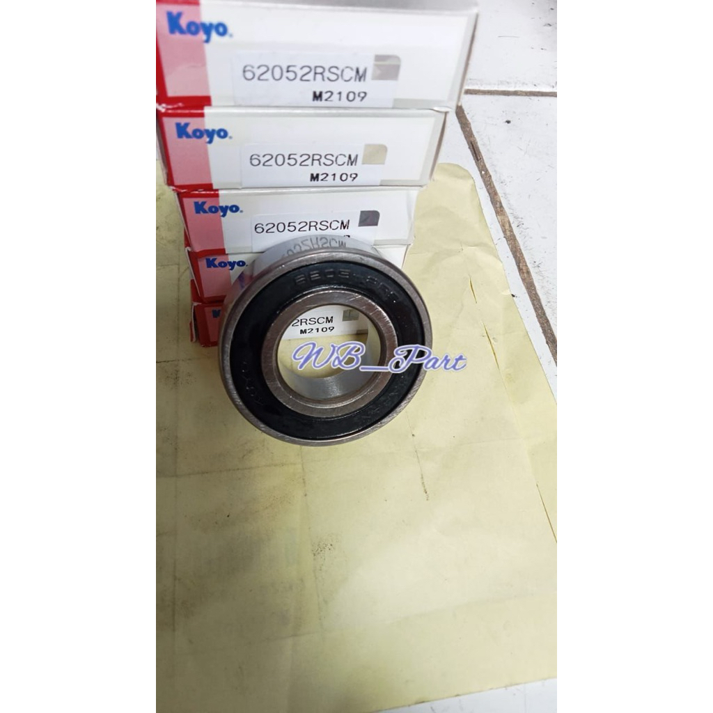 แบริ่ง 6205-2RS KOYO LAHER 6205 2RS KOYO