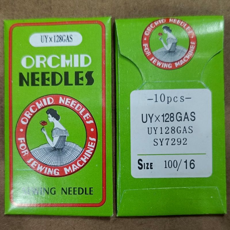 MESIN ORCRMID UYx128 100/16 GAS จักรเย็บผ้า kam UY x 128 เบอร์ 16