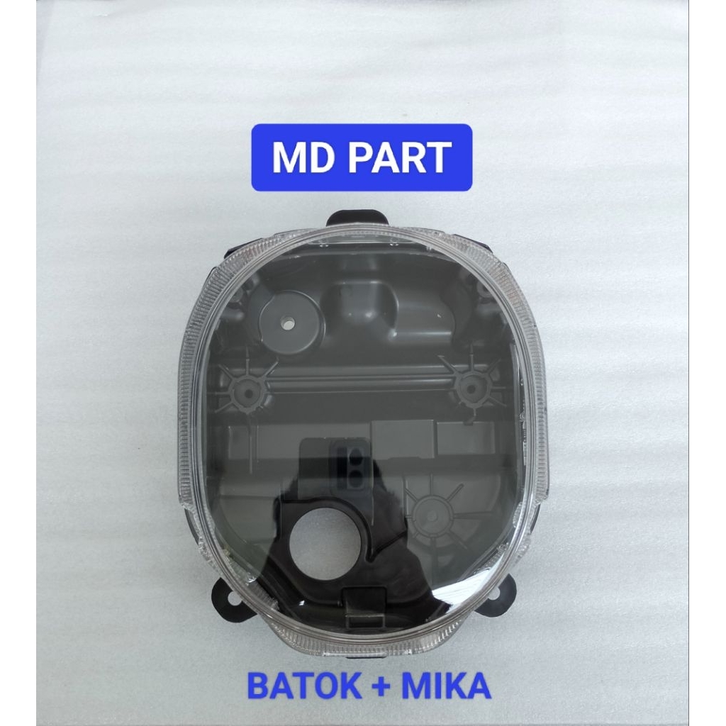 ชุดฝาครอบสะท้อนแสงที่ว่างเปล่าสําหรับ Fazio Fazzio 125 B0J ไฟหน้าเดิม Mica