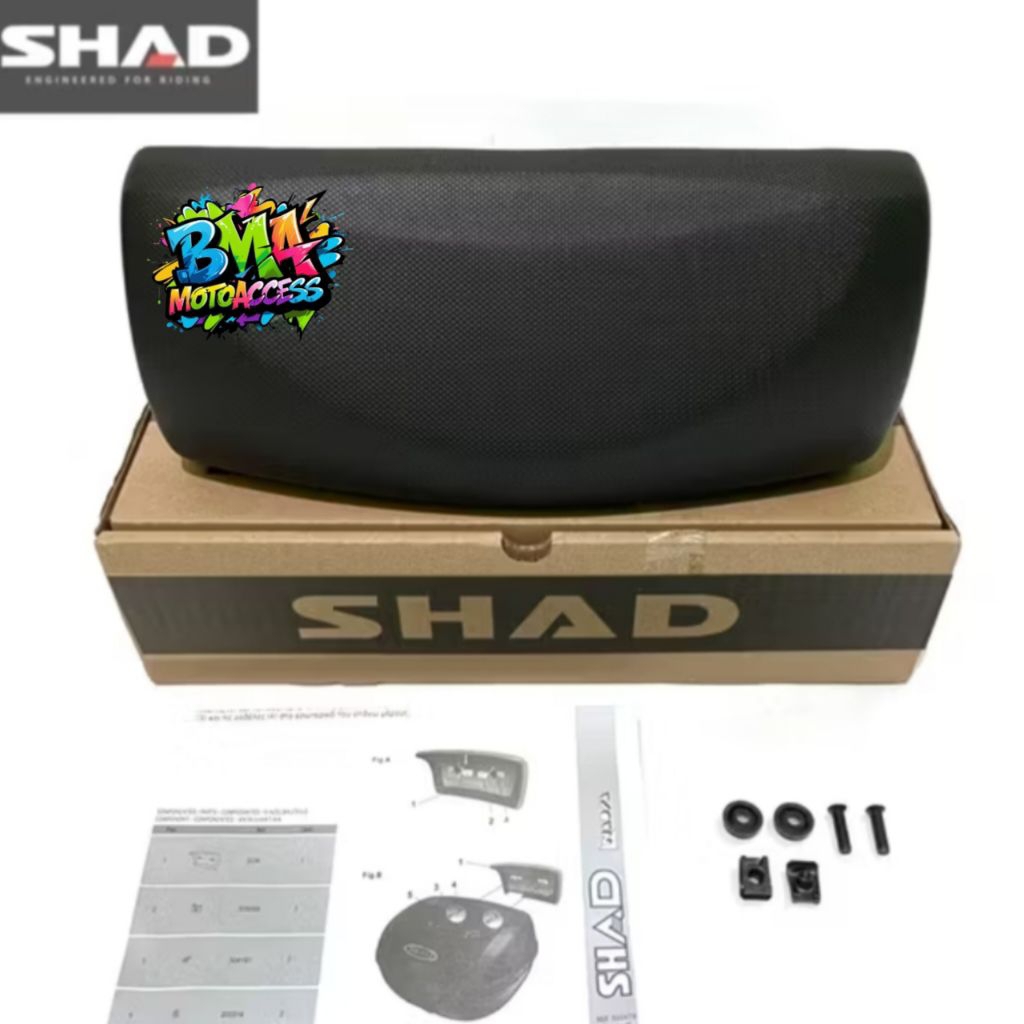 BACKREST SHAD SH37 SH39 SH42 SH44 SH46 / กล่องแบ็คแบ็คแบ็คแพ็ค SHAD SH37 SH39 SH42 SH44 SH46