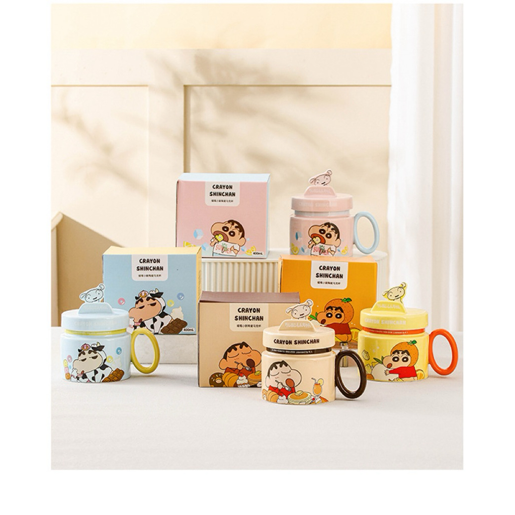 HAMPERS GLASS WITH CERAMIC BOX SINCHAN / SHINCHAN / SINCAN