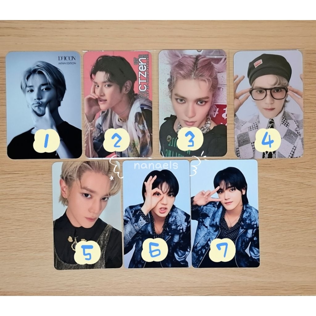 โฟโต้การ์ด TAYONG NCT 127 DICON JAPAN FANCLUB MUMO FACT CHECK ฮาลาล