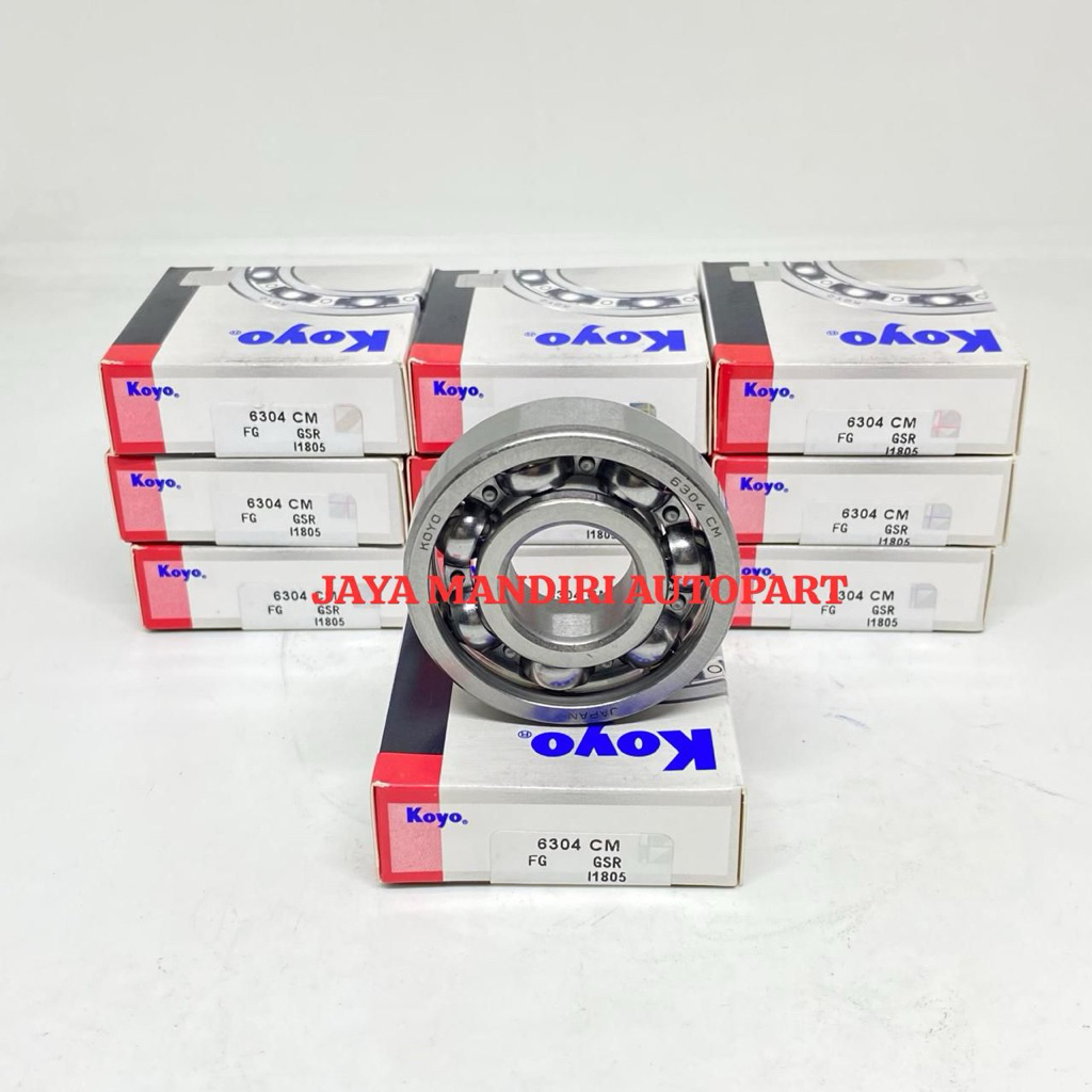 BEARING 6304 CM KOYO 6304CM KOYO พร้อมฝาครอบ/OPEN