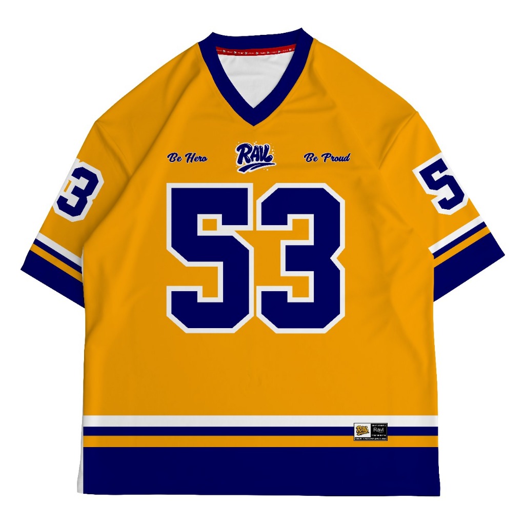 RAVL OVERSIZE JERSEY AJNTWX53 - OVERSIZE KOREAN JERSEY - DRYFIT JERSEY - เสื้อยืด OVERSIZE JERSEY - 