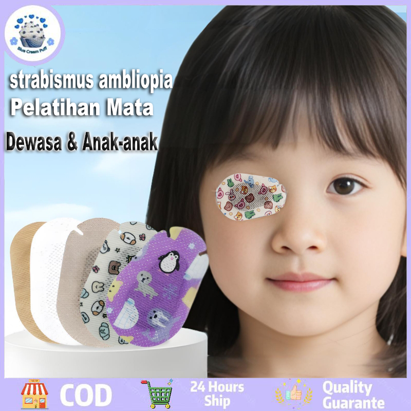 MATA 20 ชิ้น Lazy Eyes Patch เด็ก Lazy Eye Patch Opticlude Orthotic Eye Patch เด็ก Eye Therapy