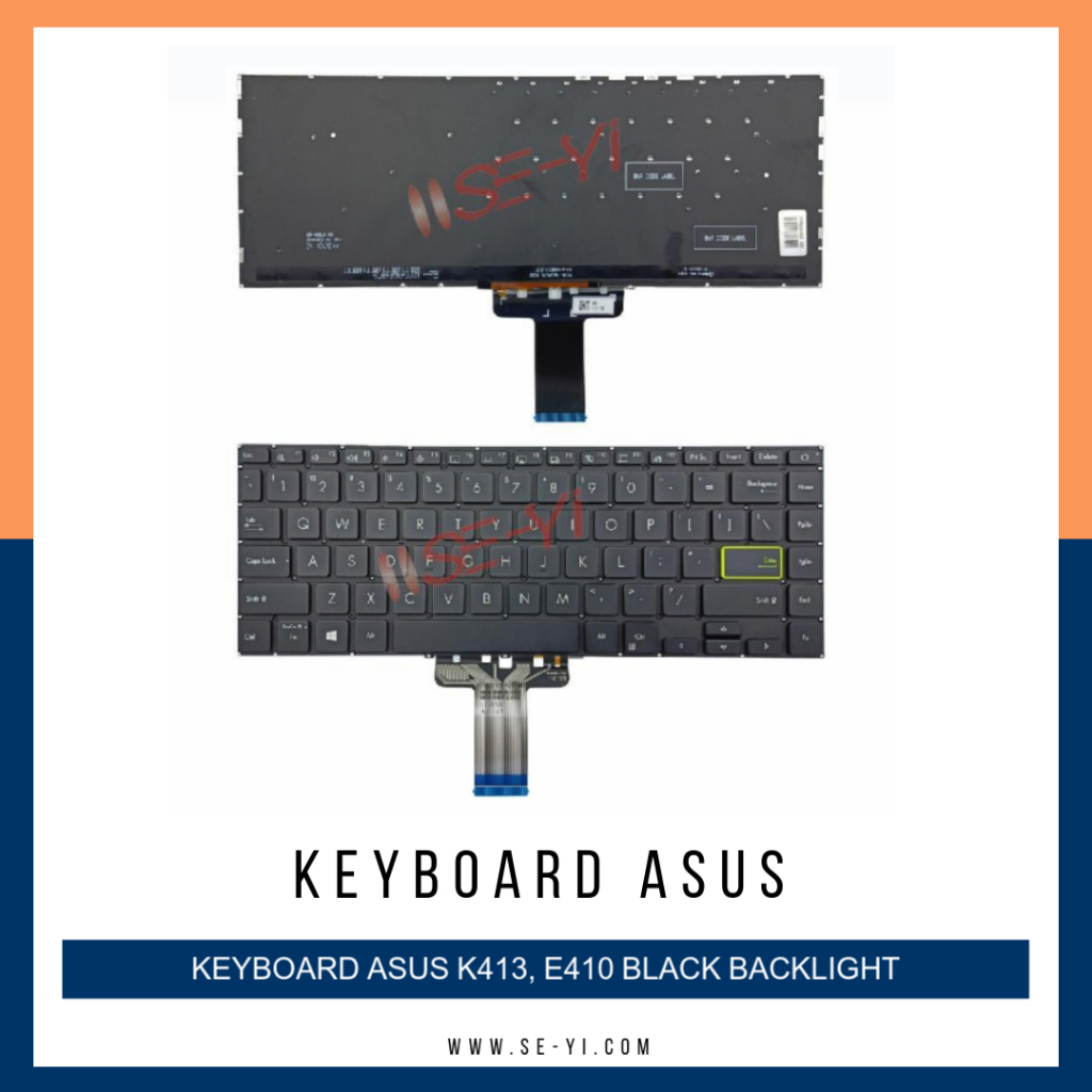 ASUS VIVOBOOK A413 X413 K413 M413 S413 X421 S433 E410 X421 S433 ไฟแบ็คไลท์สีดํา