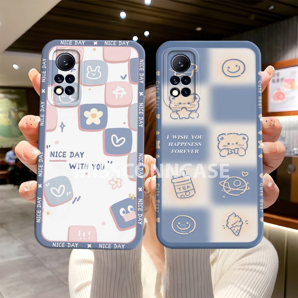 เคส Infinix N0te 12i 2022 - N0te 11 - N0te 11s - N0te 11 Pro - N0te 10 - N0te 10 Pro - N0te 8 Bear C