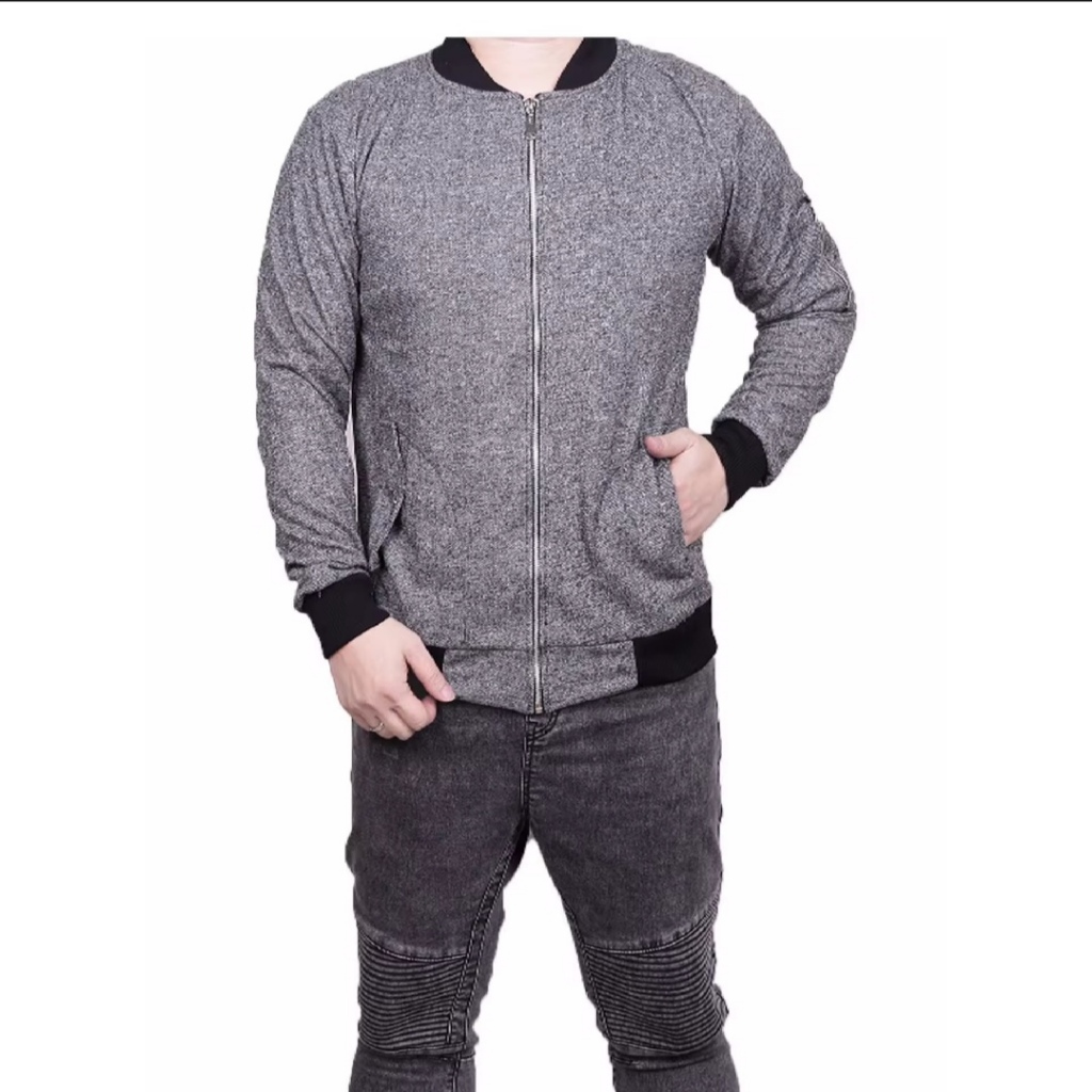 Duomo - Bomber Cosair Plain Mens Bomber Jacket