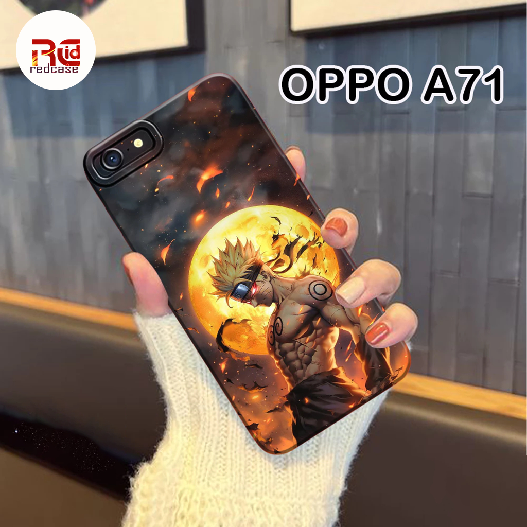 Softcase สําหรับ OPPO A71 A83 A37 A39 A57 OLD F1S F5 F7 F9 F9 PRO - ปลอกออกแบบตัวละครนารูโตะ
