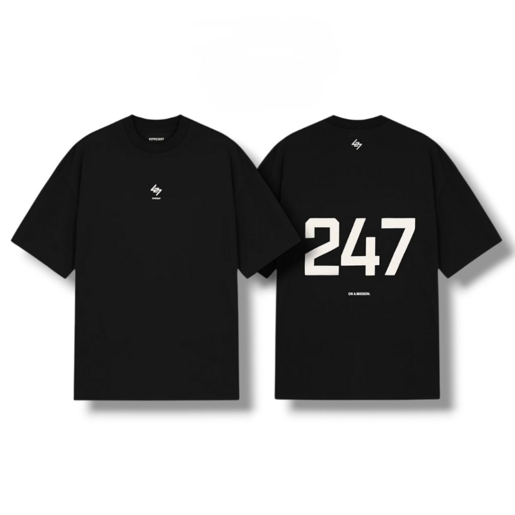 RUNNING JERSEY 247 BLACK, WHITE & NAVY REGULAR SIZE NEW/RUNNING JERSEY 247