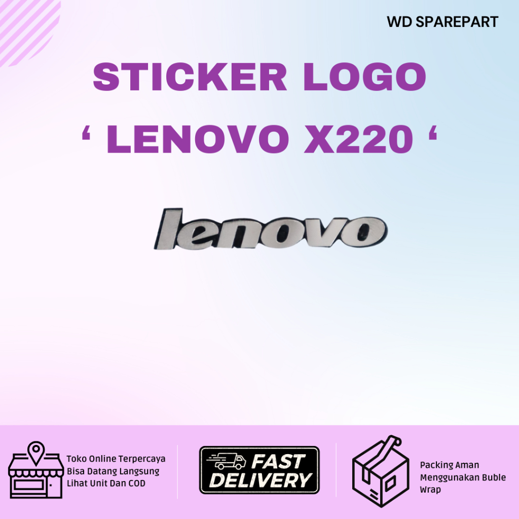 สติ๊กเกอร์โลโก้ Lenovo Thinkpad X220 |