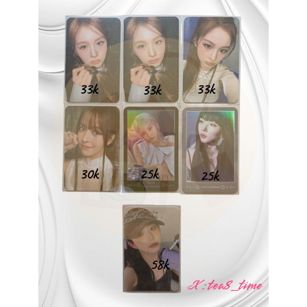 NMIXX SULYOON HAEWON PHOTOCARD POPUP STORE