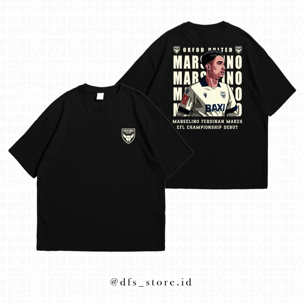 เสื้อยืด MERAH DFS 24s MARSELINO EFL CHAMPIONSHIP | ทีมชาติอินโด | เราคือครุฑ | My brother | แดงขาว