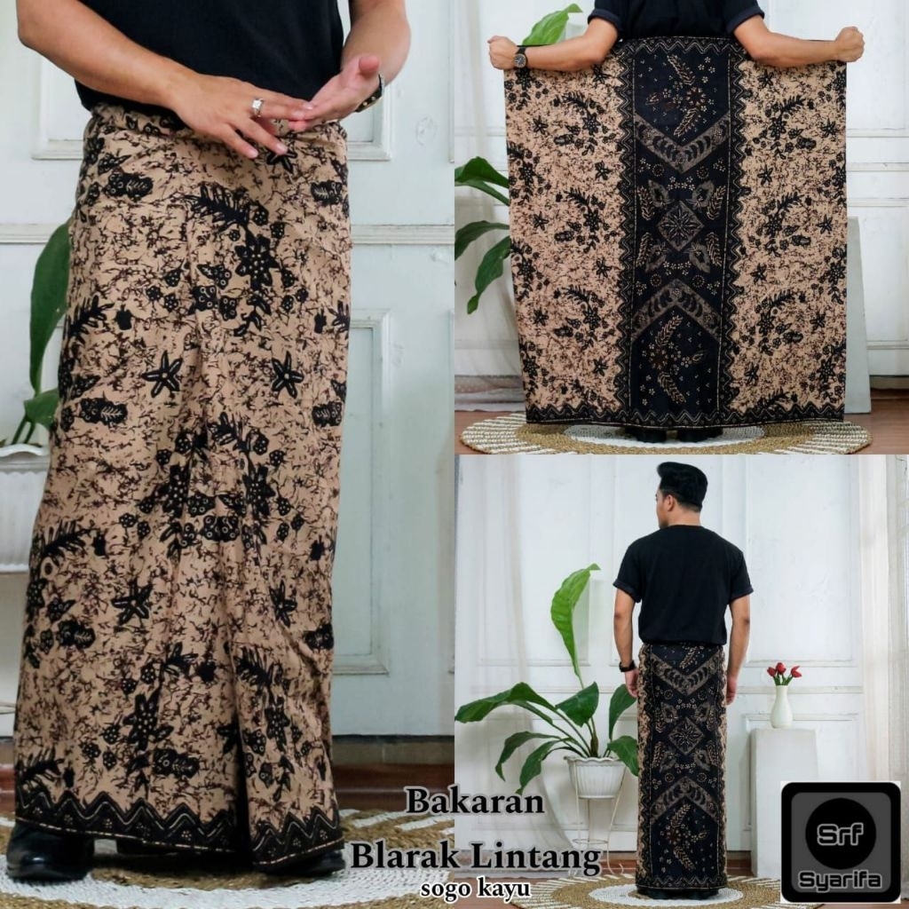KATUN New Burnt Batik Sarong with Super Cool Cotton Motif // Curant Batik Sarong // Laseman Batik Sa