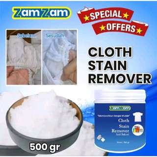 zam-zam cloth stain remover serbuk penghilang noda jamur pada pakaian