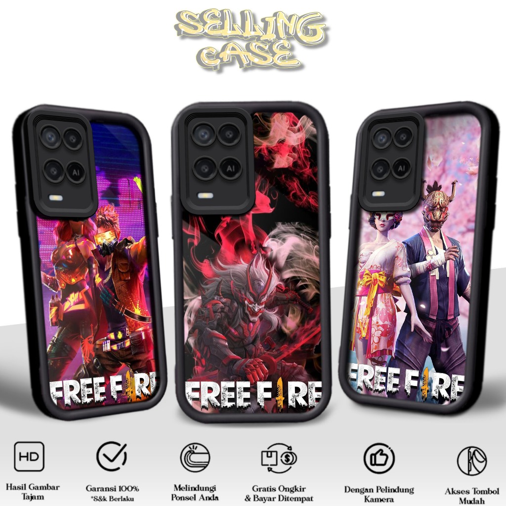 เคสที่เข้ากันได้ระดับพรีเมียมสําหรับ OPPO A54 Motif [FF] ปลอก Softcase Glossy Anti-Fungus