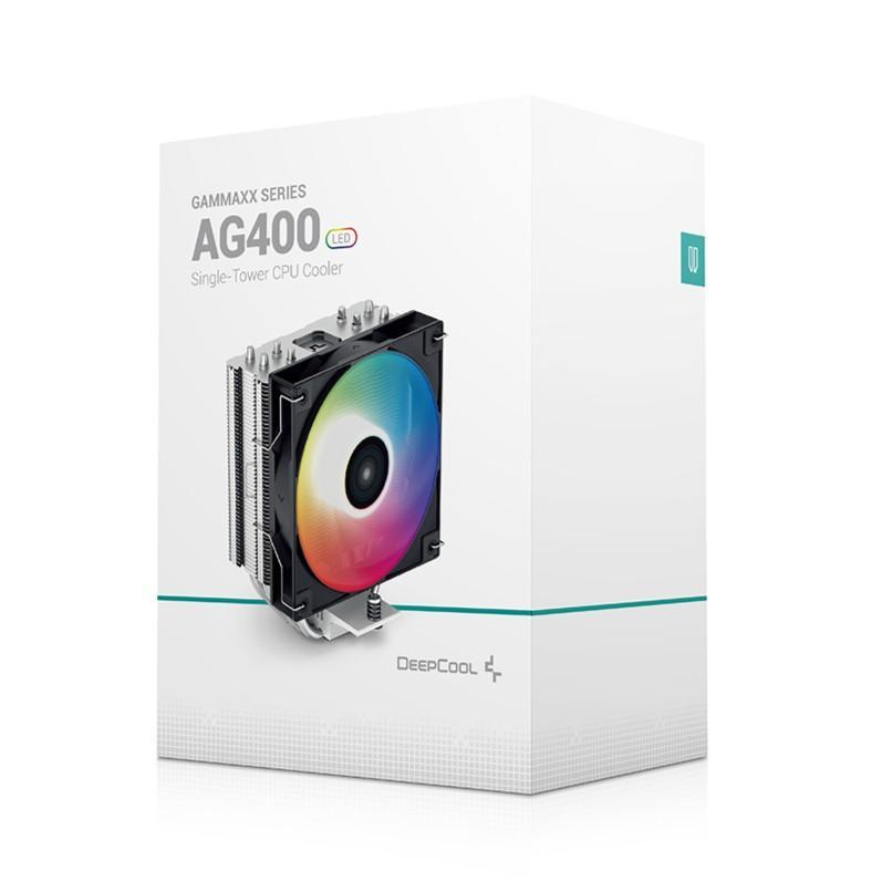 DEEPCOOL AG400 ARGB SUPPORT LGA1700 12CM พัดลม