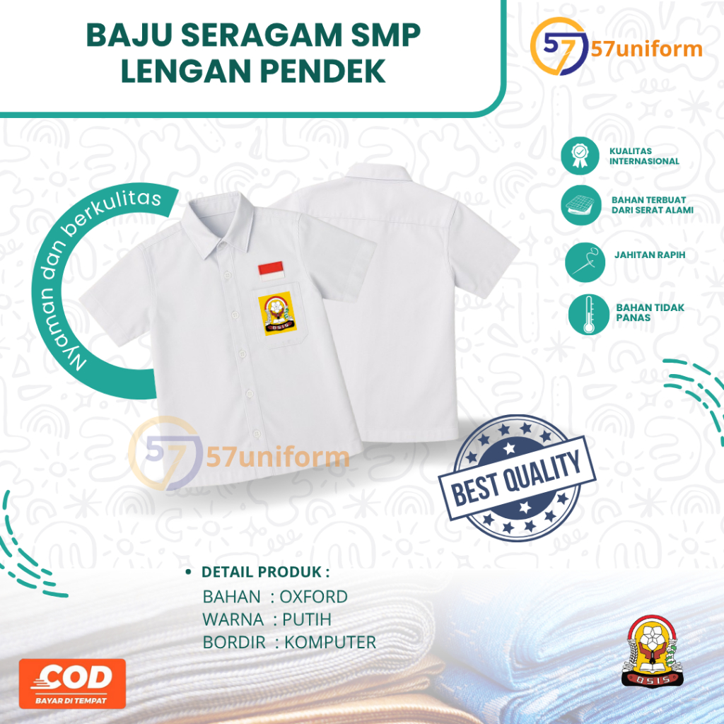 JUNIOR HIGH SCHOOL UNIFORMS | JUNIOR HIGH SCHOOL CLOTHES | SHORT-SLEEVED JUNIOR HIGH SCHOOL BOYS