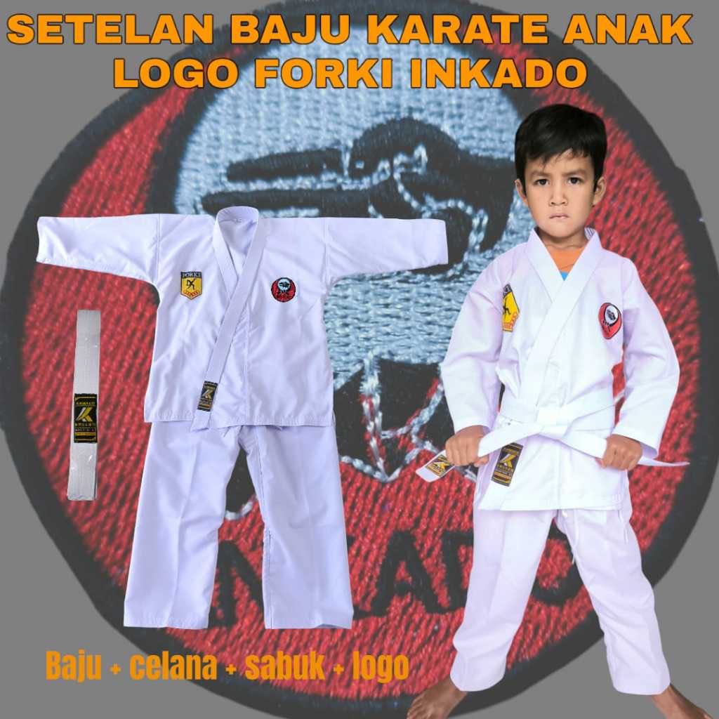 INKADO GAP Karate Uniform for karate ชุดศิลปะการต่อสู้ INKADO Karate Uniform ครบ 1 ชุด