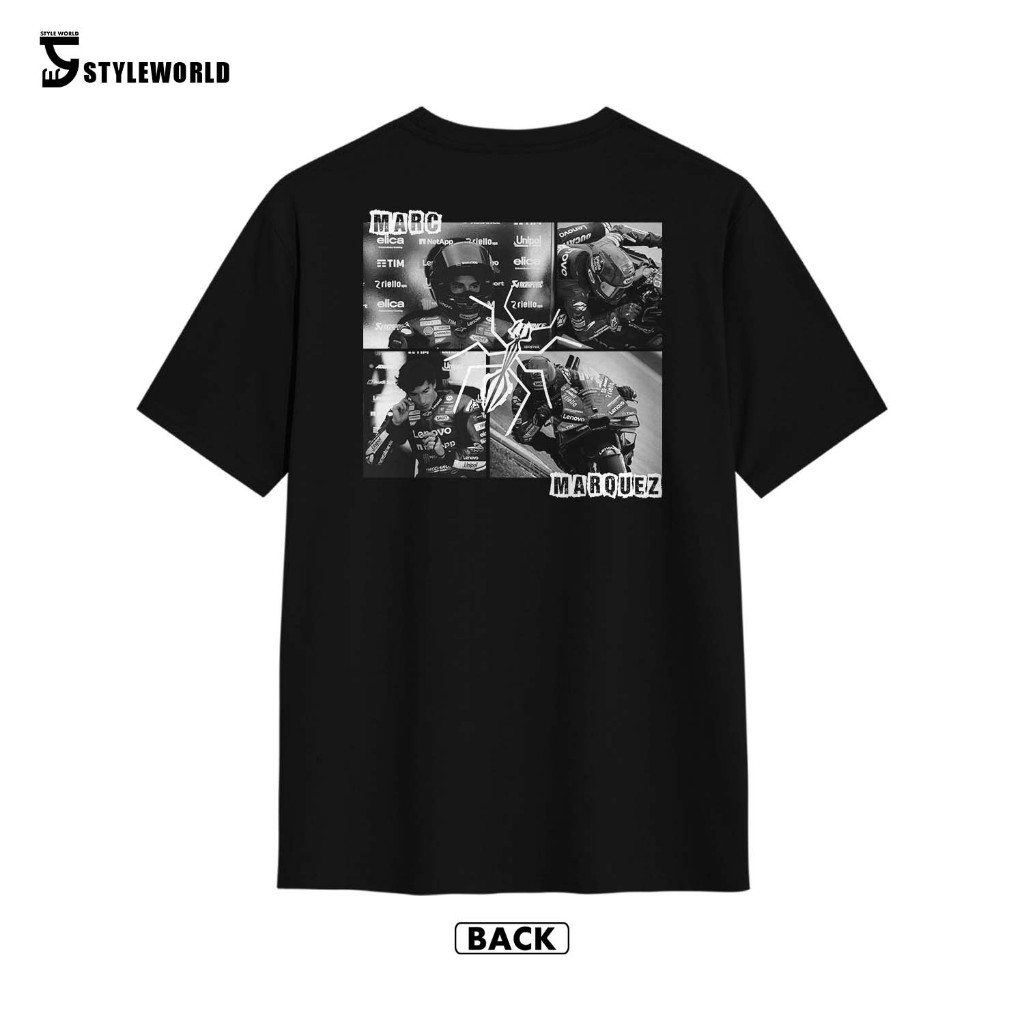 STYLEWORLD - เสื้อยืด Marc Marquez 93 Motogp 24s Cotton Combed Sw-10