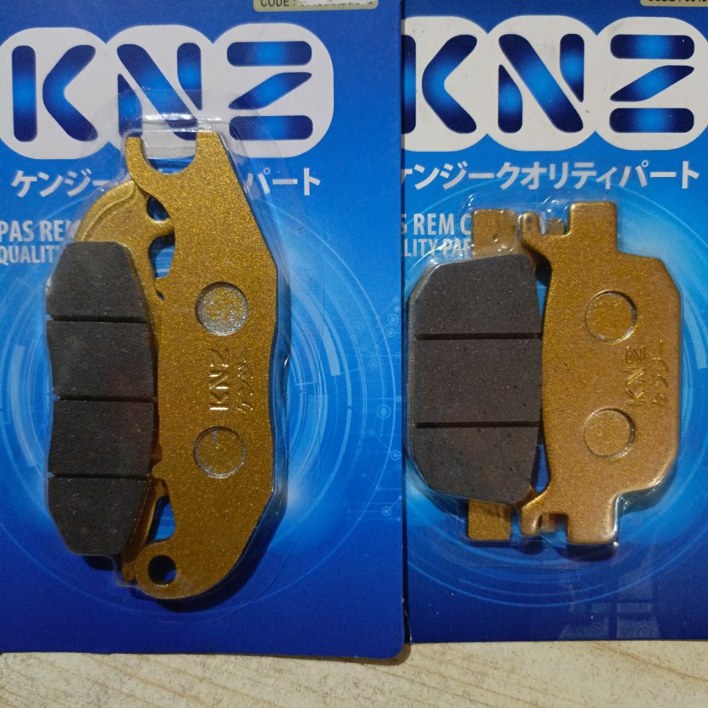 ผ้าเบรคหน้าหลัง บรรจุุภัณฑ์ STYLO 160 HONDA STYLO 160