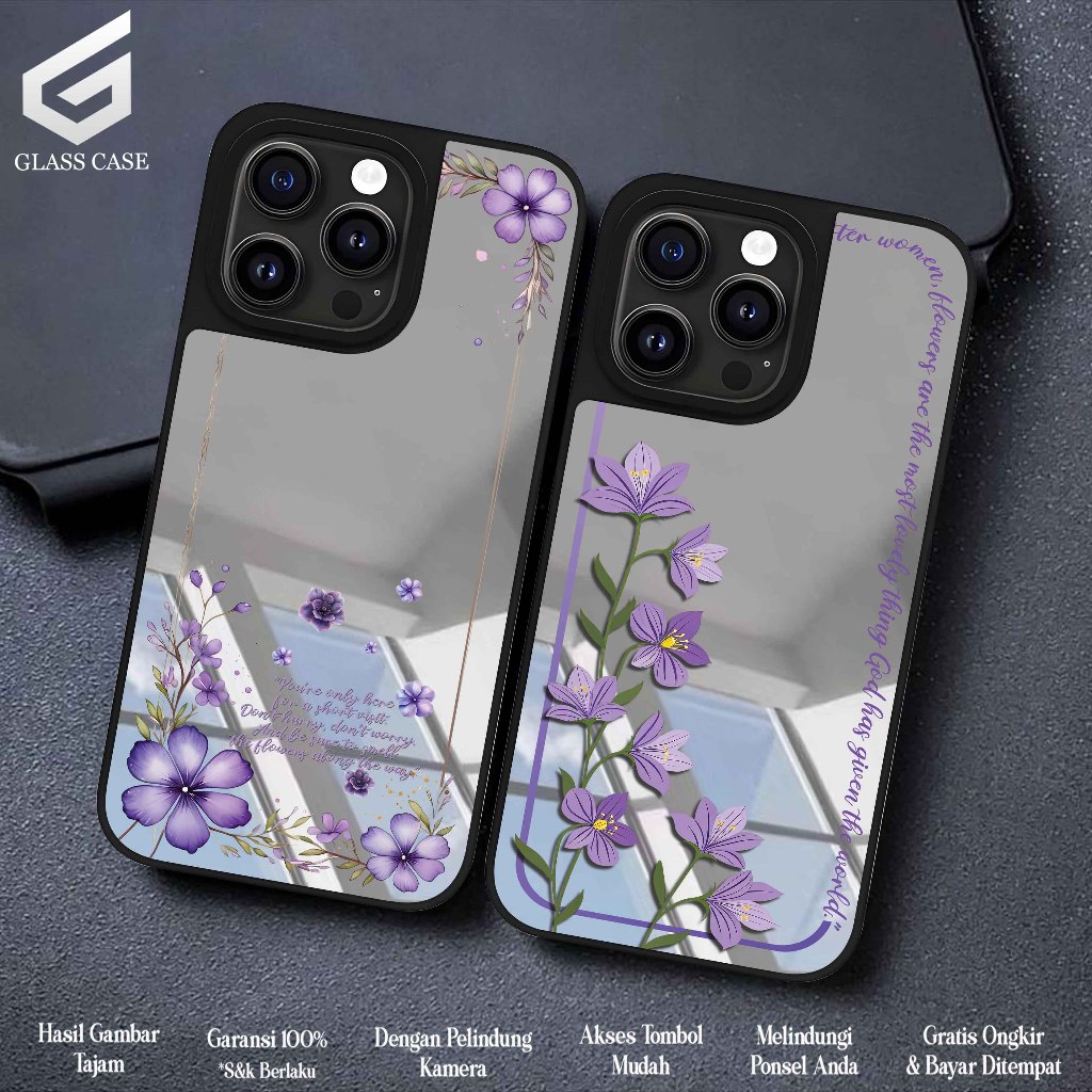 UNGU HP MIRROR CASE IPHONE 16 PROMAX IP 16 PRO IP 16 IP 15 PRO IP 15 IP 14 PROMAX IP 14 PRO IP 13 PR
