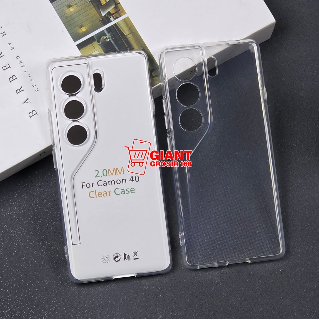 Tecno Camon 40 Tecno Camon 40 Pro 5G Clear HD Case Clear Tecno Camon 40 Tecno Camon 40 Pro 5G