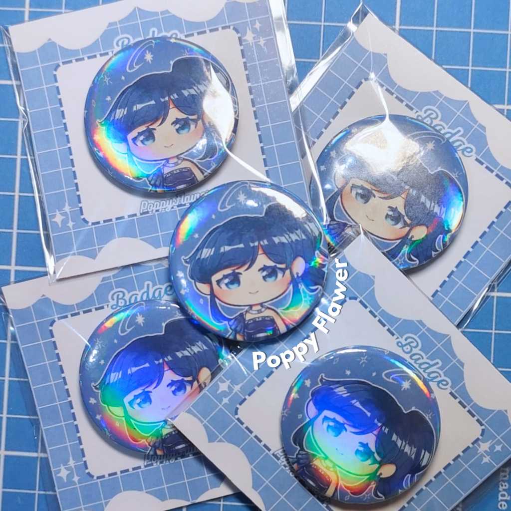 ปุ่มพิน Aikatsu Aoi Kirhya [ตราพิน Fanmerch Aikatsu]