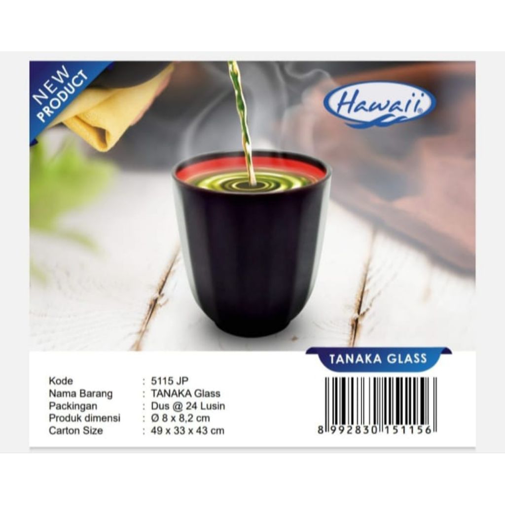 Tanaka Hwii 5115 JP Japanese Ramen Plastic Cup / Quality Japanese Ramen Shop Tea Cup