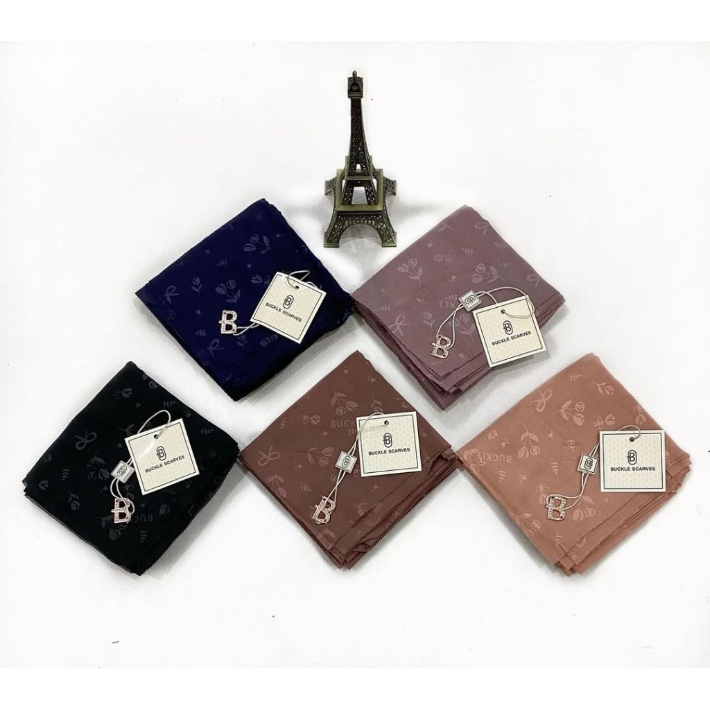 คอนเทนติส 10 ชิ้น] BUCKLESECARVES EMBOSED PKING POUCH LGO B
