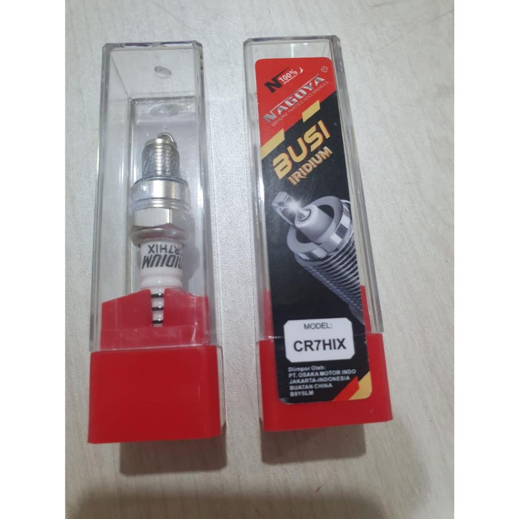 คุณภาพสูงยี่ห้อนาโกย่า IRIDIUM CR7HIX หัวเทียนสําหรับรถจักรยานยนต์ Underbone