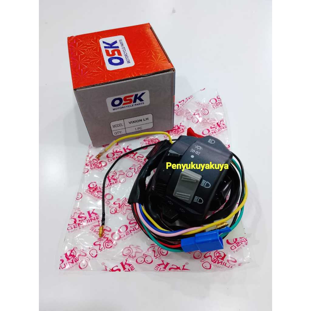 สวิตช์ซ้าย Vixion Old L/H OSK Motor