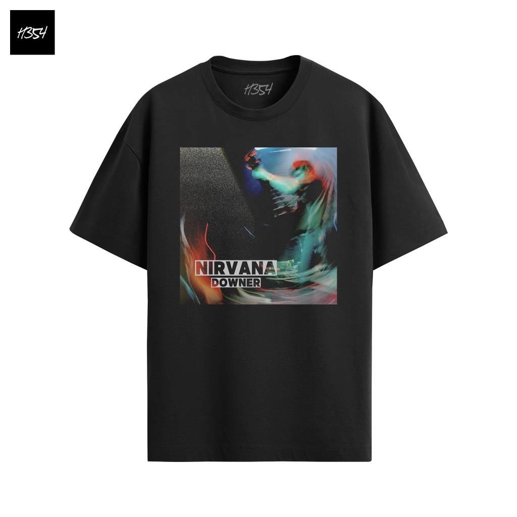 เสื้อยืดวง Nirvana - Downer - H354 MUSIC เสื้อยืด
