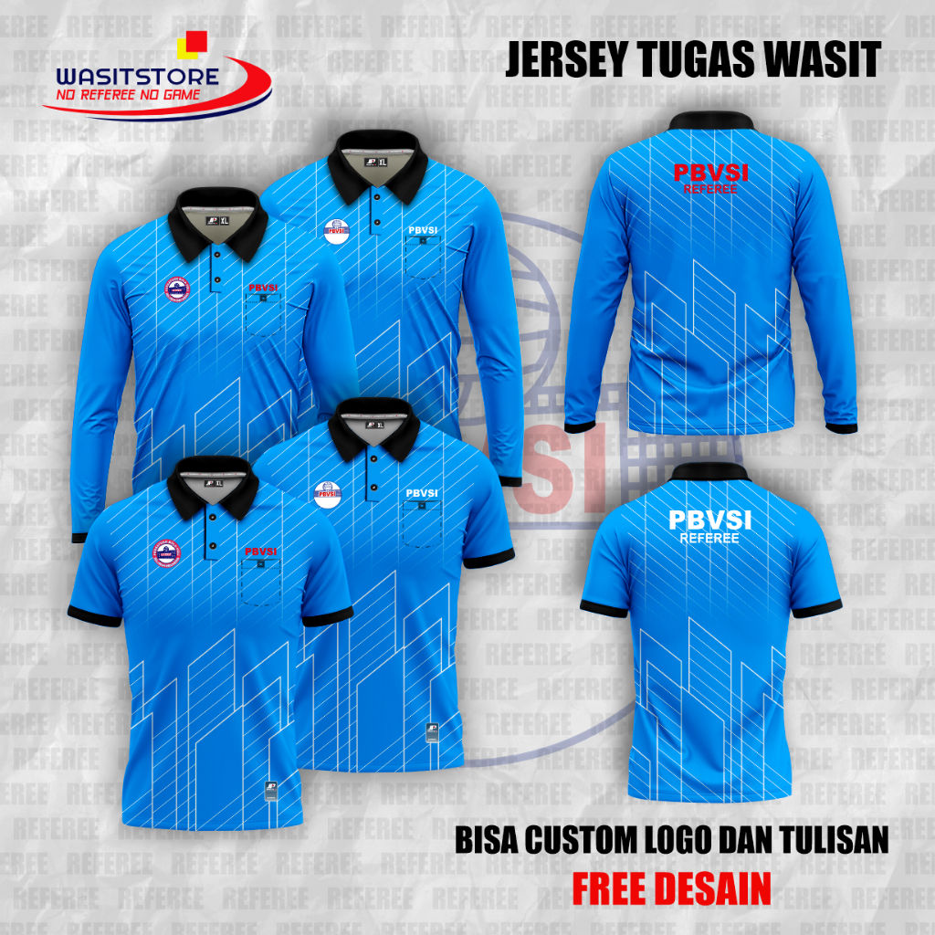 PBVSI PRINTING VOLLEYBALL REFEREE JERSEY, VOLLEYBALL REFEREE UNIFORM