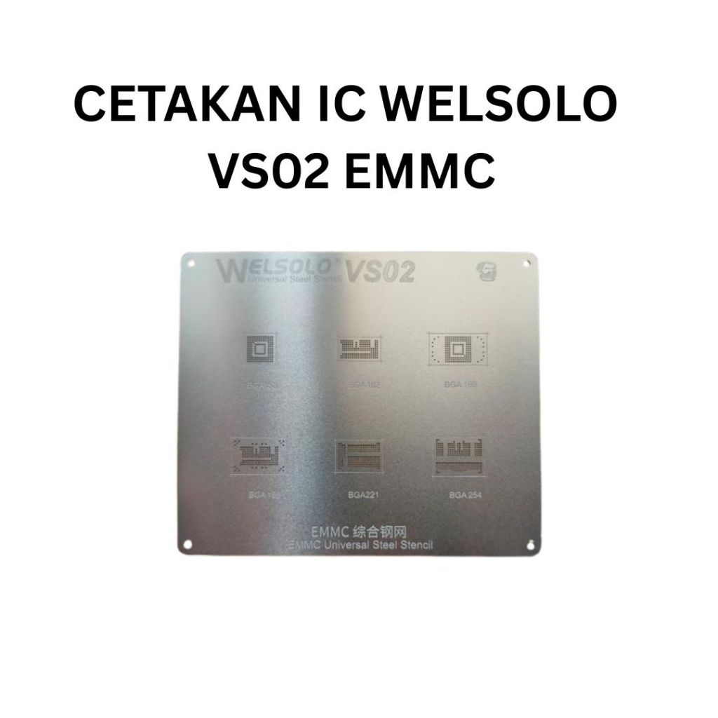 WELSOLO VS02 EMMC IC MOLD / WELSOLO VS04 UNIVERSAL IC MOLD