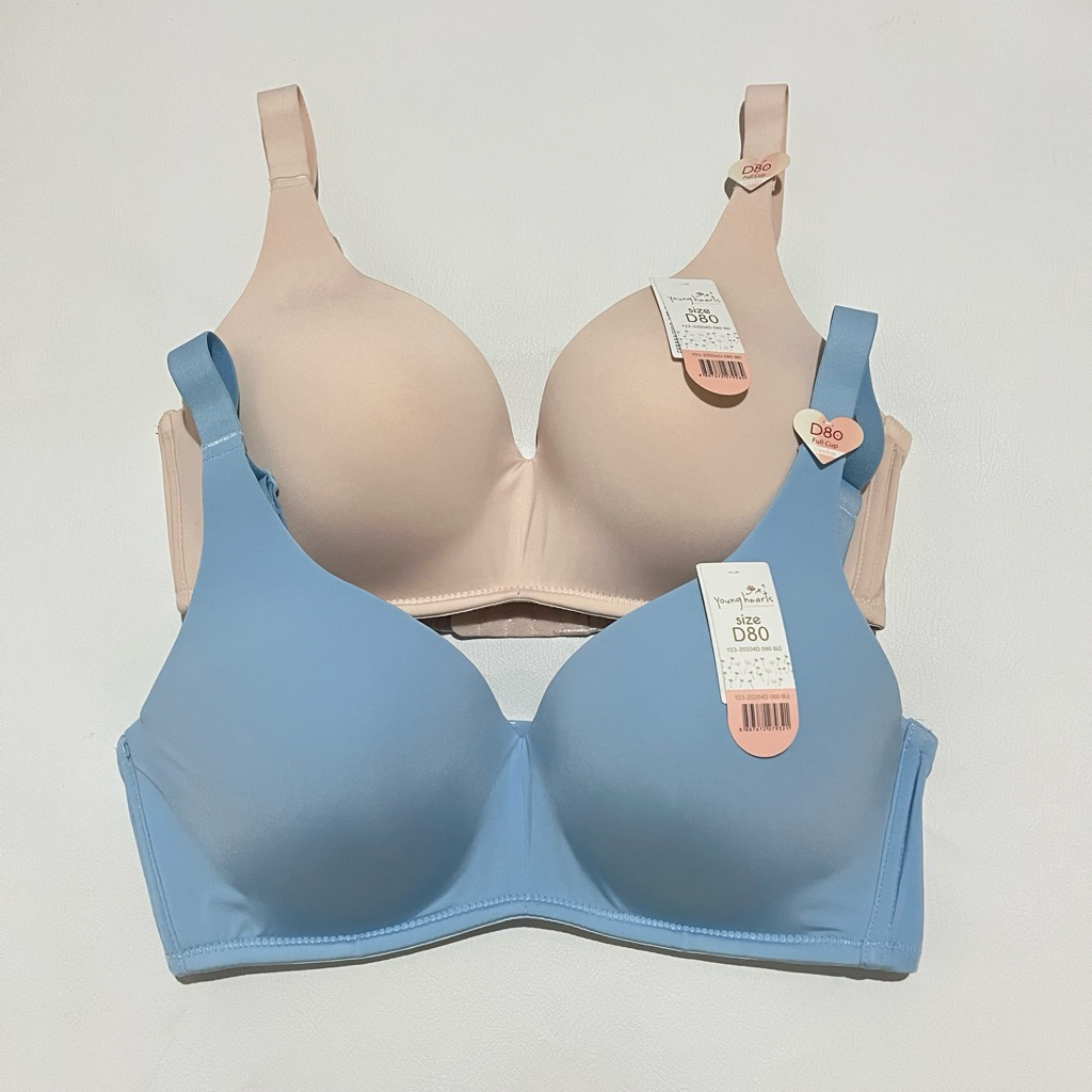 Young Hearts Full Cup Bra Without Wire YB0204 ไซส์ 34C 36D 38C